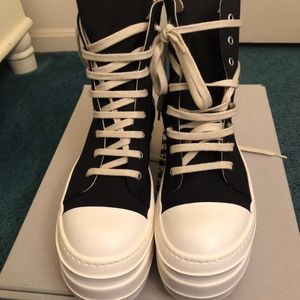 Rick Owens DRKSHDW Double Bumper Platform Sneakers
